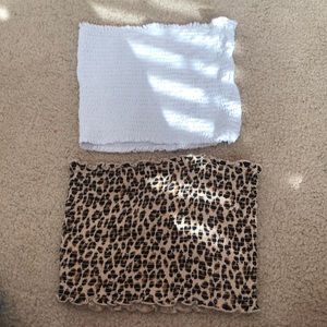 Ruched Tube/Strapless Top